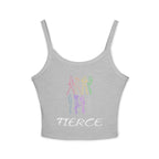 Fierce Rainbow Silhouette Crop Tank