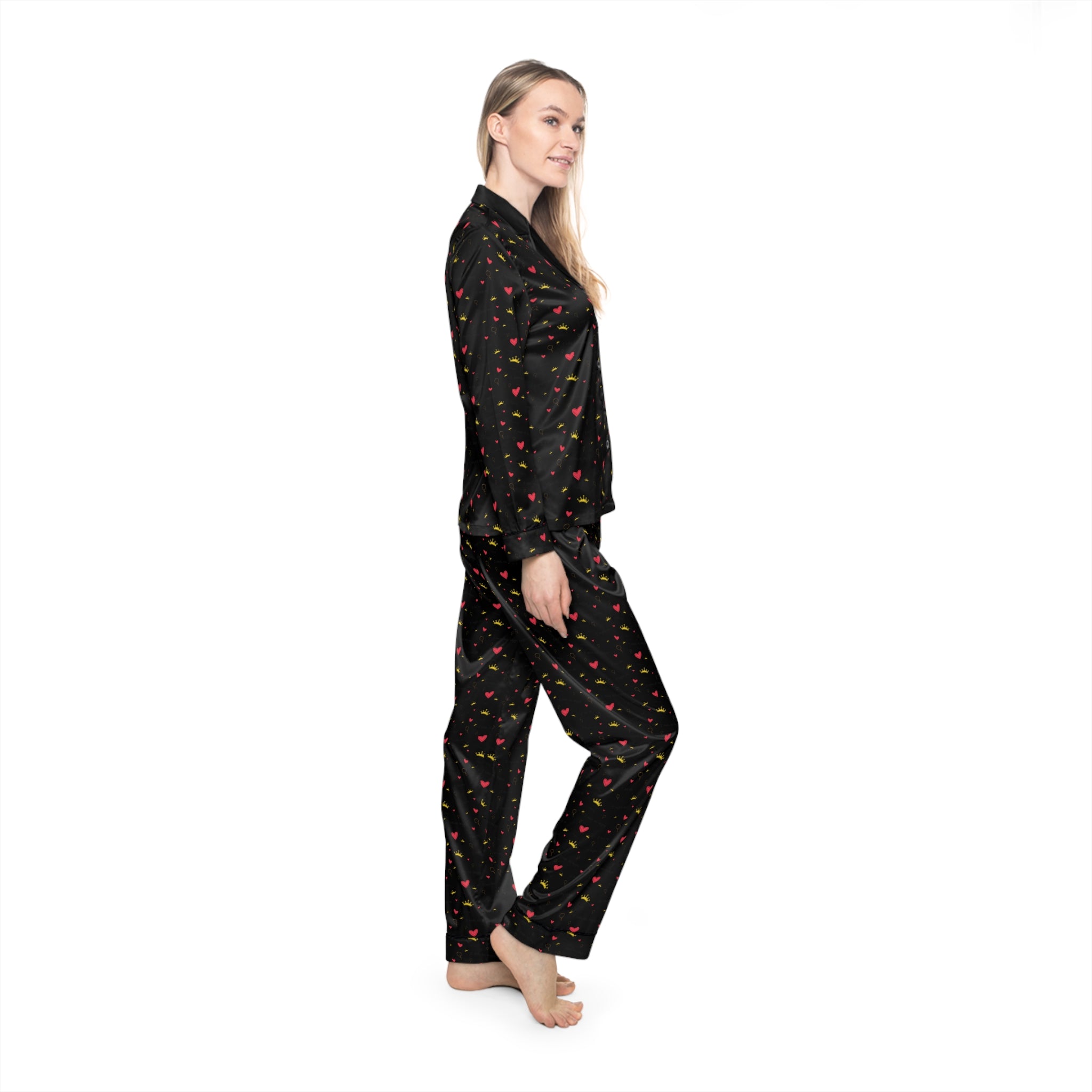 Me Power Women's Satin Pajamas