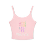 Fierce Rainbow Silhouette Crop Tank