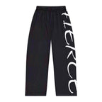 Pajama Pants – Fierce Dreams Black Side Script Loungewear for Women