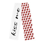 Love Me / Kiss Me Heart Print Pajama Pants — Valentine’s Lounge Sleepwear for Women