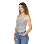 Fierce Rainbow Silhouette Crop Tank