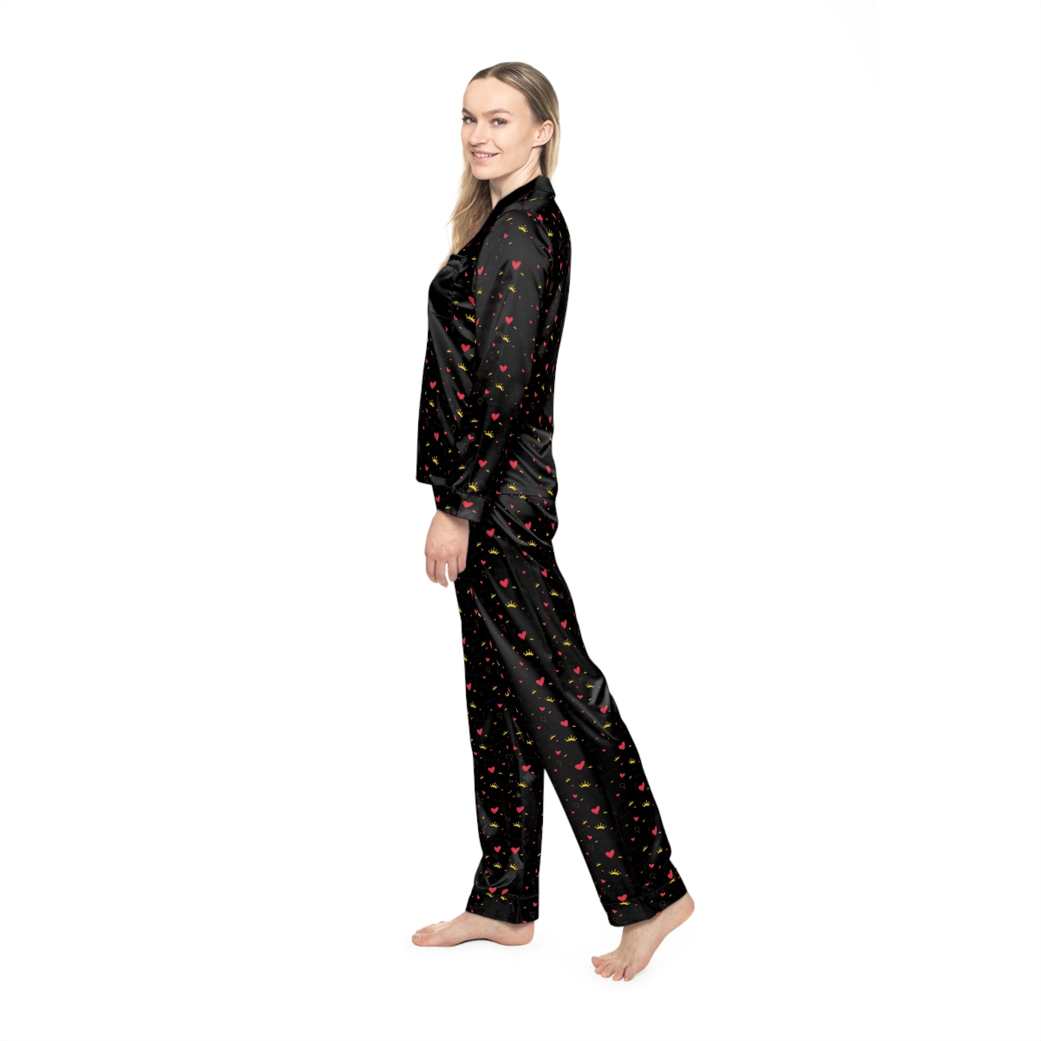 Me Power Women's Satin Pajamas