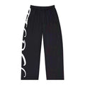 Pajama Pants – Fierce Dreams Black Side Script Loungewear for Women
