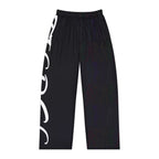 Pajama Pants – Fierce Dreams Black Side Script Loungewear for Women