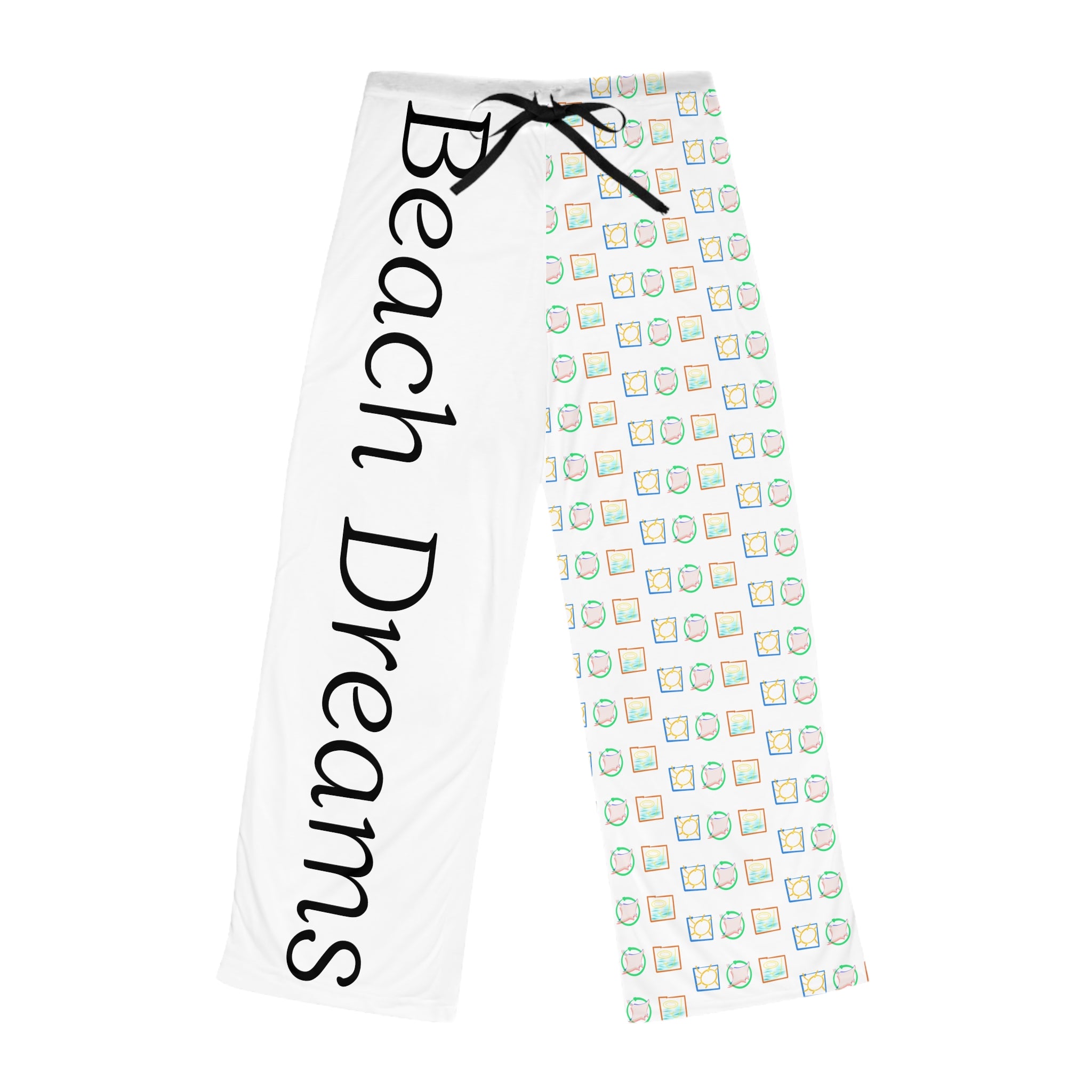 Beach Dreams Pajama Pants — Women's Graphic Sleep Lounge Pants