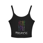Fierce Rainbow Silhouette Crop Tank