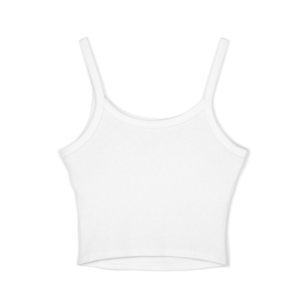 Love Me, Kiss Me Crop Tank — Women's Spaghetti Strap Tank Top