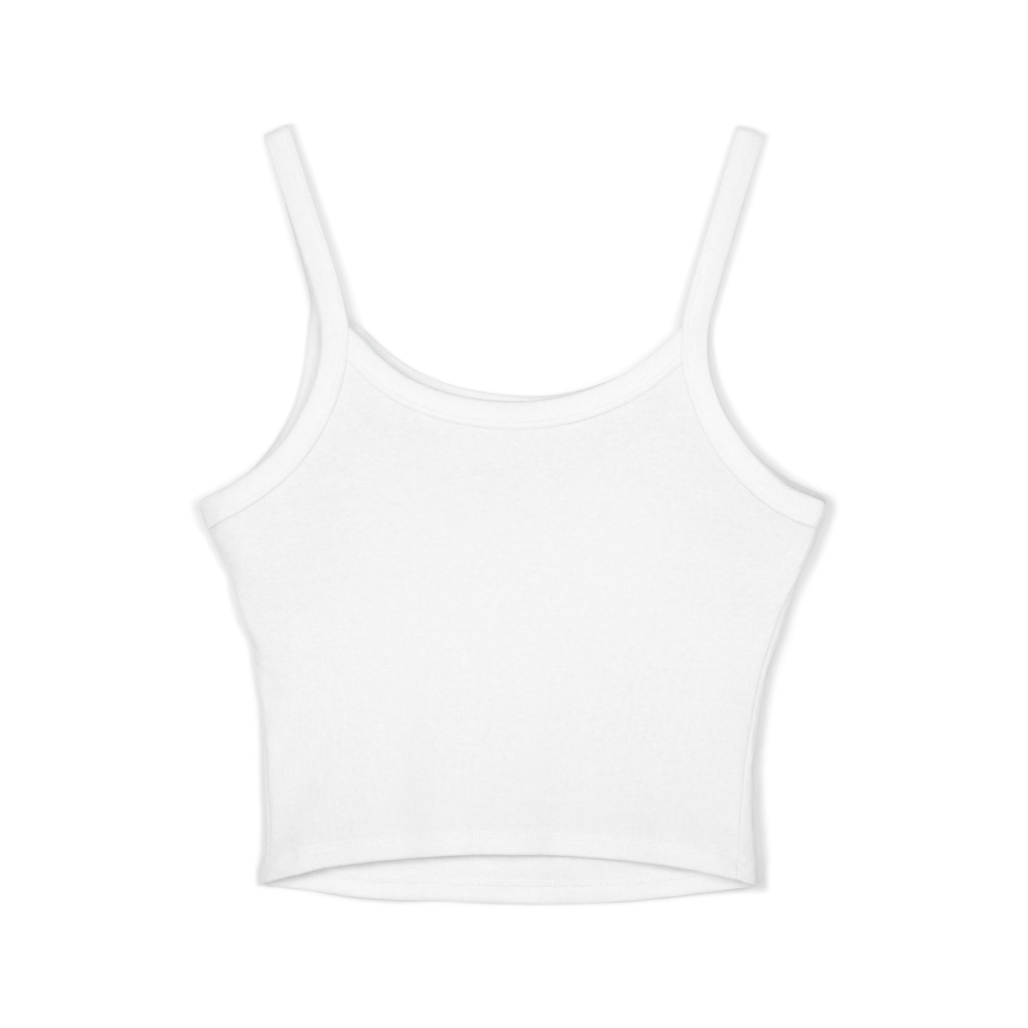 Love Me, Kiss Me Crop Tank — Women's Spaghetti Strap Tank Top