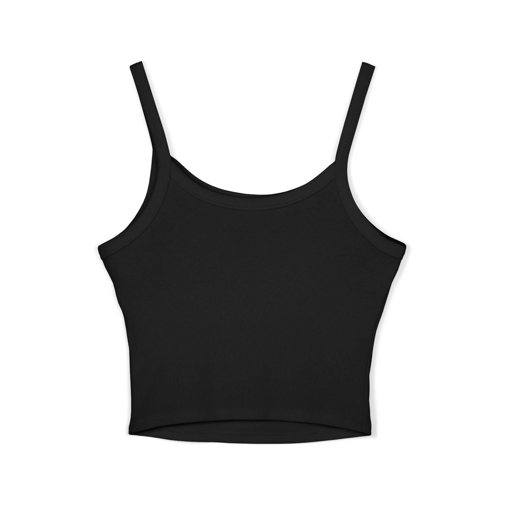 Love Me, Kiss Me Crop Tank — Women's Spaghetti Strap Tank Top